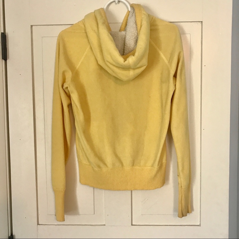Yellow Zip Up Hoodie - Picture 2 of 4